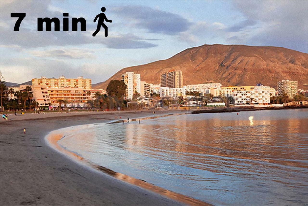 Jardin Canario Primera Linea De Playa Los Cristianos  Buitenkant foto