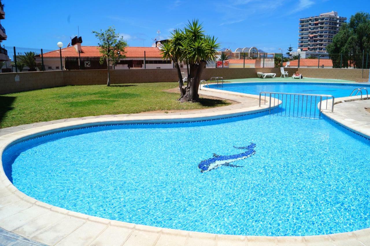 Jardin Canario Primera Linea De Playa Los Cristianos  Buitenkant foto